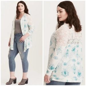 Torrid Little Mermaid Cardigan, Size 3